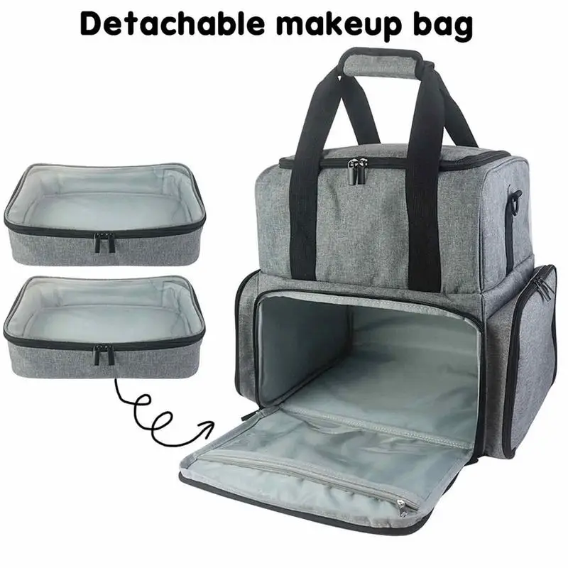 

Fingernail Polish Case Nail Polish And Tools Organizer Case Travel Carrying Bags For Nail Art Accessories Holds 80 Bottles