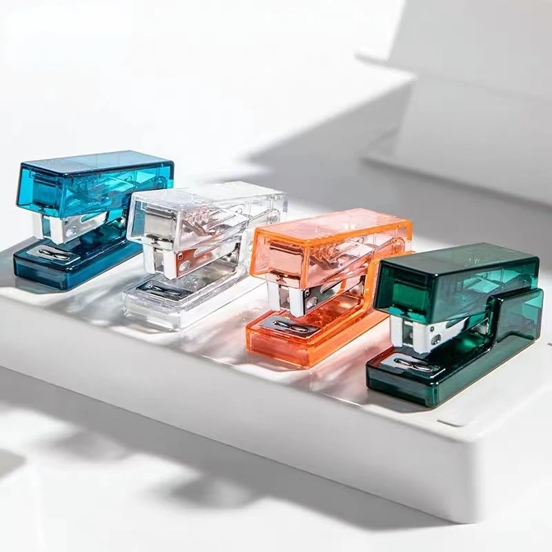 

Mini Stapler Set with Staples Simple fashion Paper Binder Stationery Office Binding Tools School Supplies