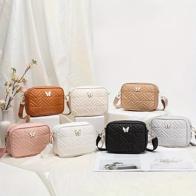 Travel shopping fashion shoulder messenger bag classic solid color trend messenger women's bag camera bag adjustable shoulder