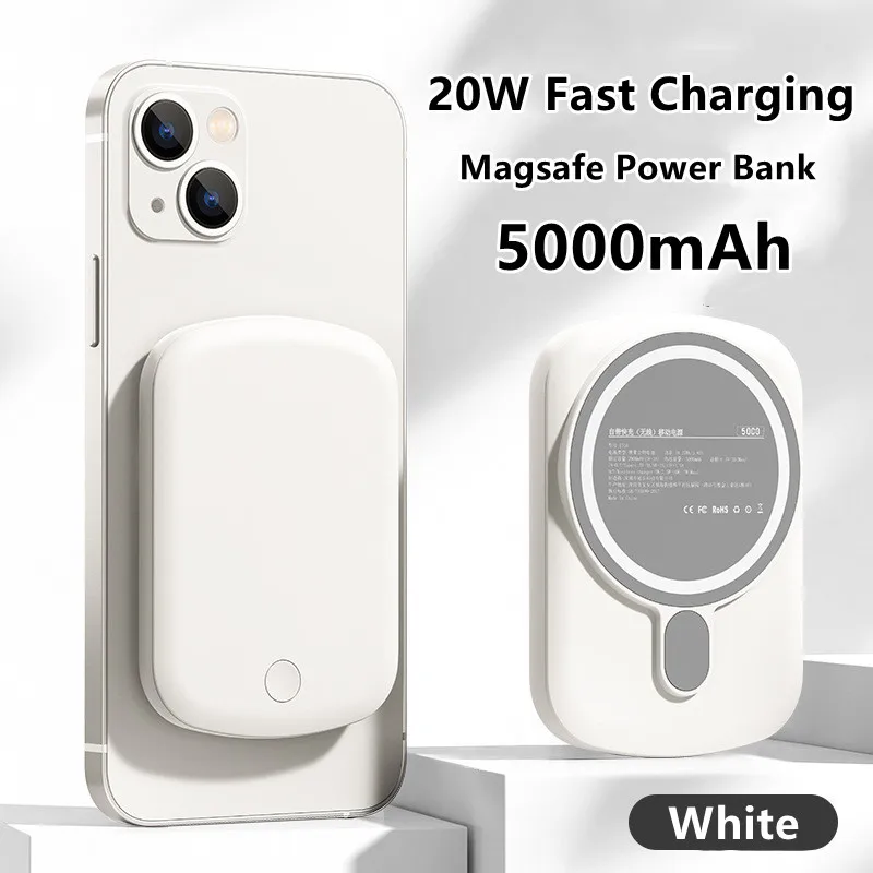 E49 Camera-Style Magnetic Wireless Power Bank 10000mAh Compatible with 99%  of Mobile Phones, Tablets, Bluetooth Headsets and Other Low-Current Devices  - China Phone Charger and Power Bank price