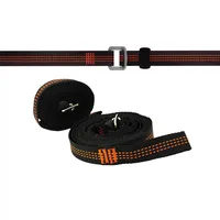 Portable Pair of 300cm Adjustable Outdoor Camping Hammock Hamac Hamaca Hamak Straps Belts Hanging Tree Rope 2