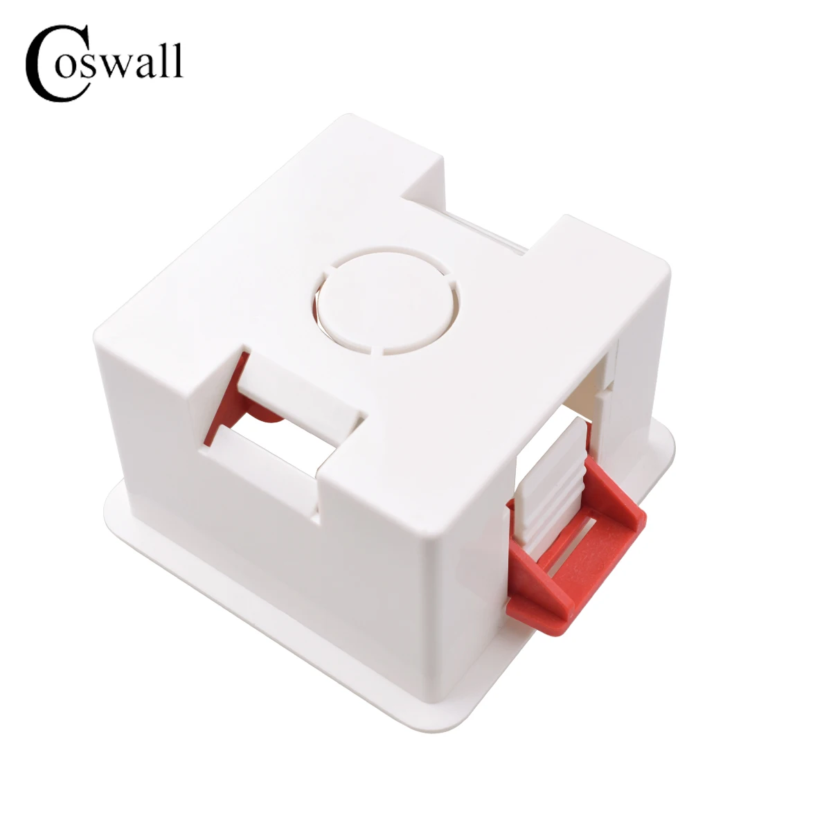 Switch box wall socket box dry lining box 1 Gang PVC Dry Lining Box For Gypsum Board / Drywall / Plasterboad 48.4mm Depth Wall Switch BOX Wall Socket Cassette