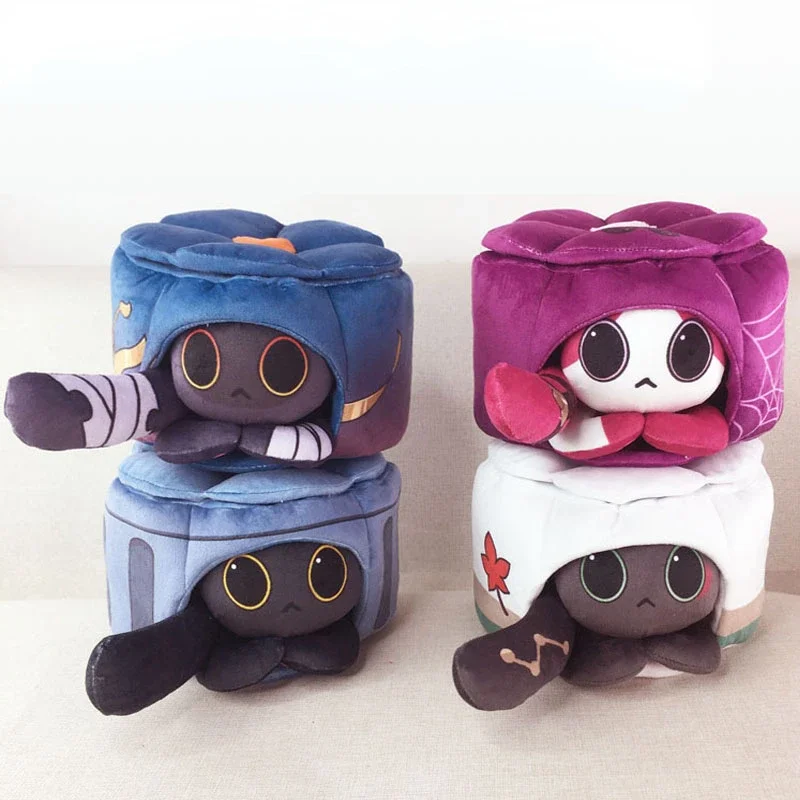 Honkai:Star Rail Aventurine Sparkle Cakes Dessert Cat Cotton Doll Cat Body Plush Doll With Pastry House Role-player Cosplay Gift