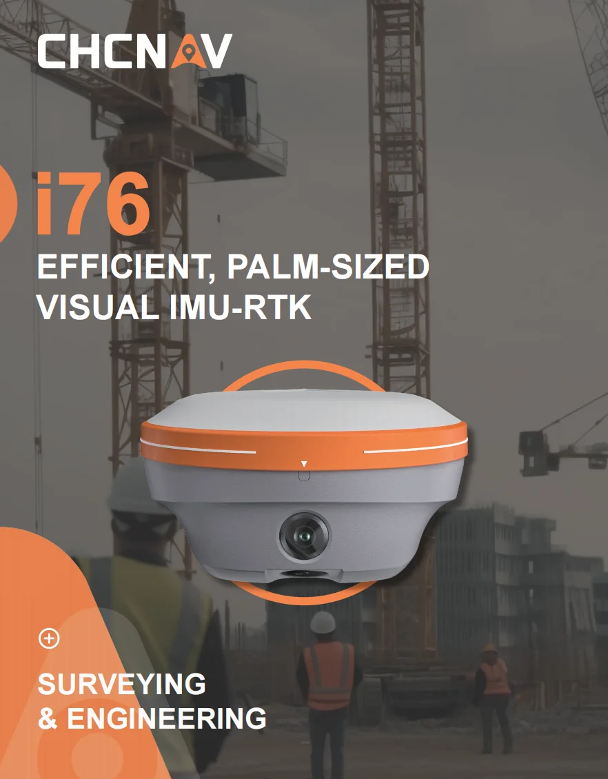 I76 RTK Palm-Sized GNSS Visual Positioning International Version Rover Station I
