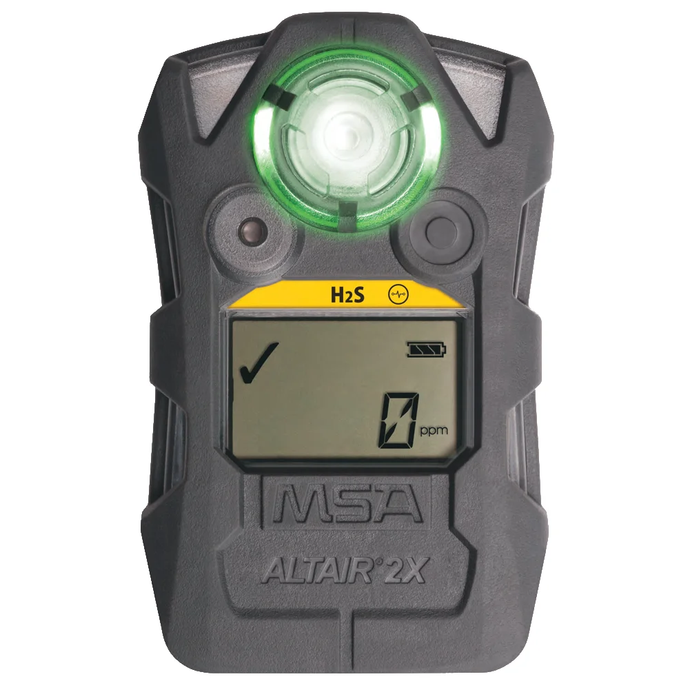 

Durable reliable MSA ALTAIR 2X toxi gas detector for H2S detecting leak