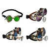 Vintage Steampunk Goggles Cosplay Glasses Eyewear Costume Accessory Riding Glasses Breathable Headband Glasses Durable 1