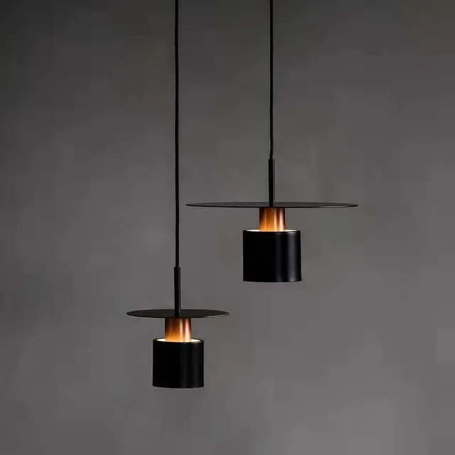 Décor de chambre chambre tête de lit moderne Simple nouveau tête de lit principale câble lumière minimaliste nordique tête unique petit lustre 1