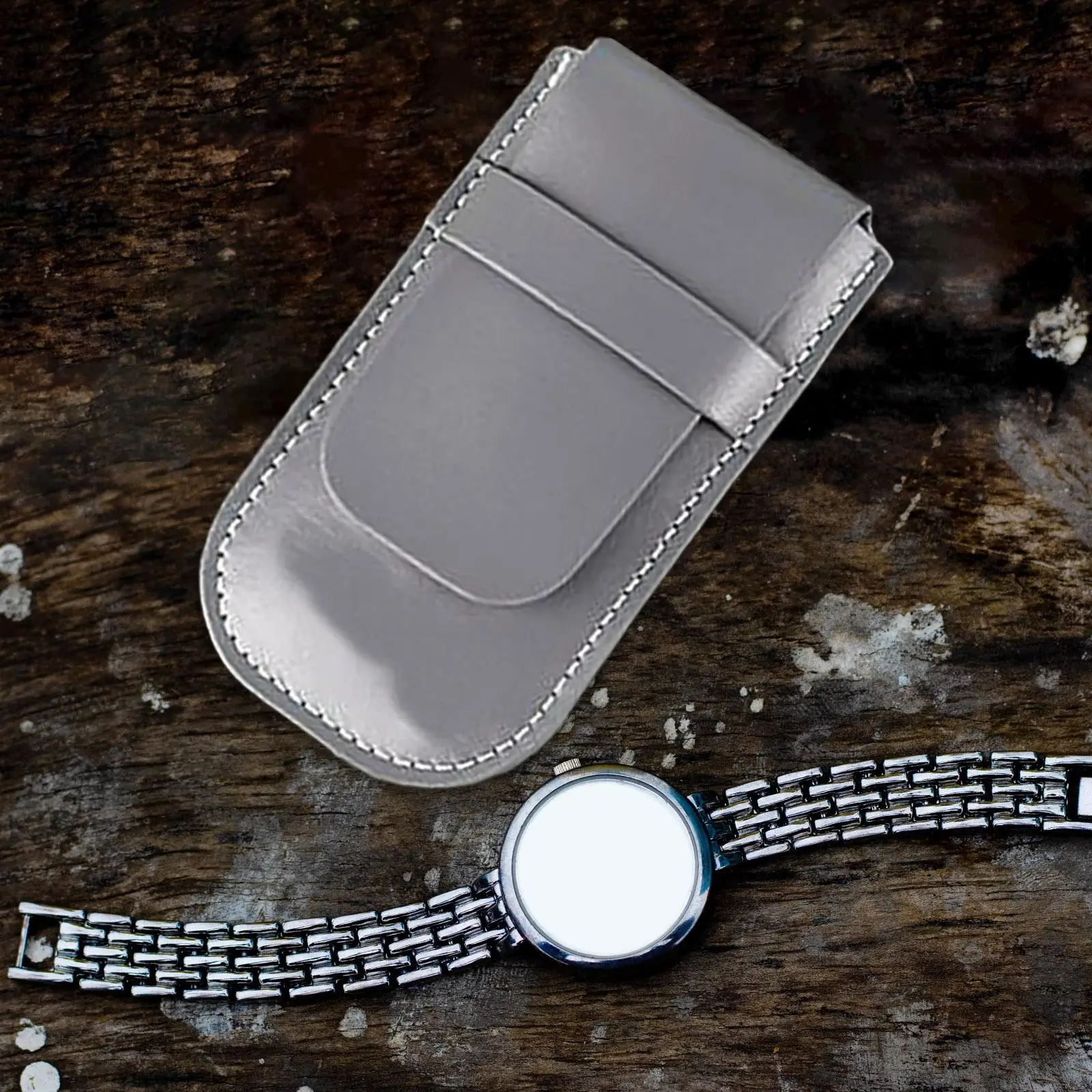 Watch Pouch Jewelry Display Watch Box Single Travel Case Storage Bag Roll For Men Women Traveling Lovers
