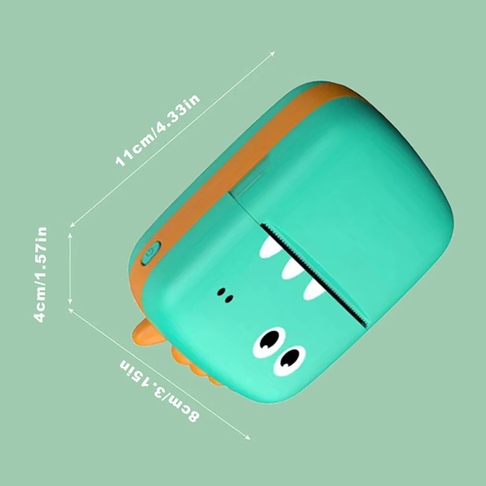 휴대용 라벨 프린터, IOS 및 안드로이드 블루투스 호환, 무선 BT 프린터, 열전사 프린터, 스마트 프린팅 선물