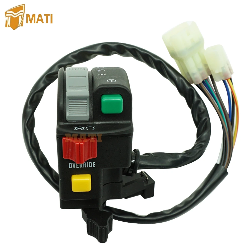 Controllo Manubrio Sinistro Start Stop Interruttore Faro 3303-852 Per Atv Alterra Arctic Cat 150 250 300 Sostituzione 3303-852 3304-684