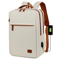 Mode 15.6 pouces ordinateur portable affaires sac à dos classique hommes sac à dos femmes grande capacité voyage sacs à dos d'ordinateur portable étudiant sac d'école 2