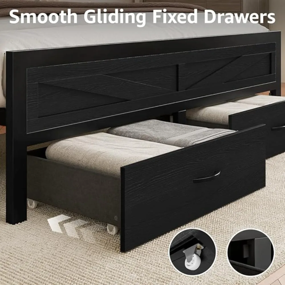 Farmhouse LED Bed 5
