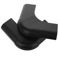 2 Pcs Corner Protectors Pool Table Guards Bumper Billiard Bumpers for Furniture Black