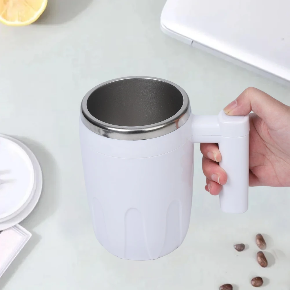 400ml Self Stirring Mug TypeC Rechargeable Auto Magnetic Coffee Mug Automatic Mixing Cup For Milk/Cocoa At Office/Kitchen/Travel