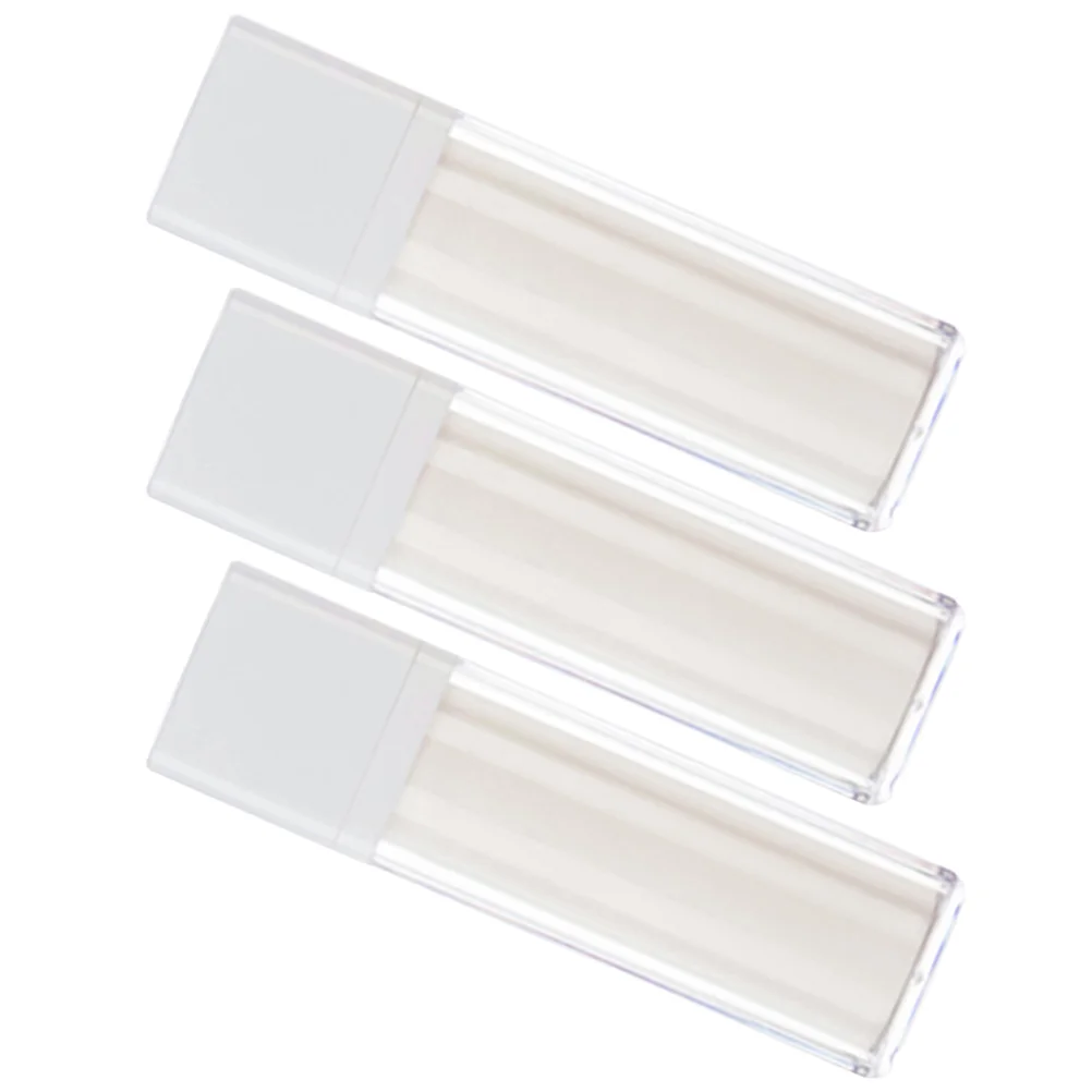 

3 Pcs Press Pump Bottles Airless Lotion Travel Containers Cream Vacuum Sub Package Plastic Practical Cosmetics Packing