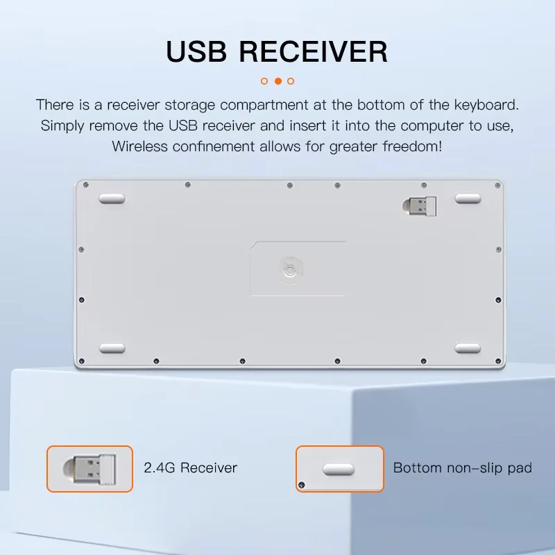 Wireless Bluetooth Keyboard and Mouse for ipad Phone Tablet Samsung Xiaomi Android