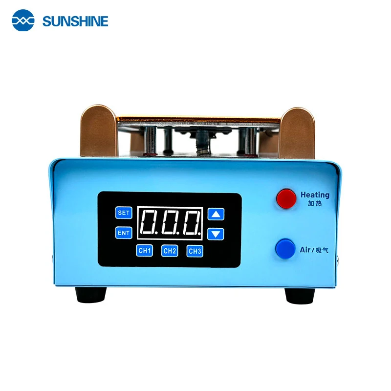 SUNSHINE S-918K 8.5inchPreset Hot Plate Vacuum Separator Machine Strong Suction For iPhone Samsung LCD Display Repair Machine