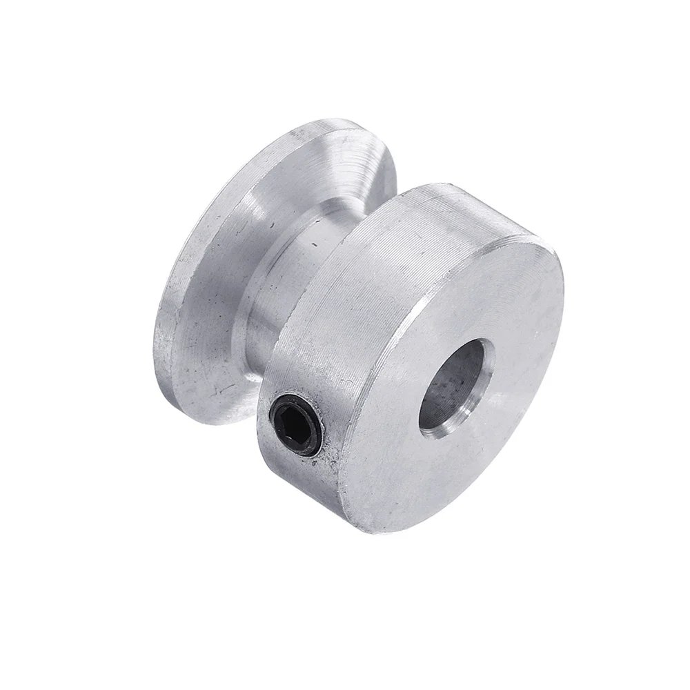 Fixed Pulley Belt Pulley 4/5/6/8/10mm 20mm Aluminum Alloy Single Groove for 6mm Belt Motor Shaft