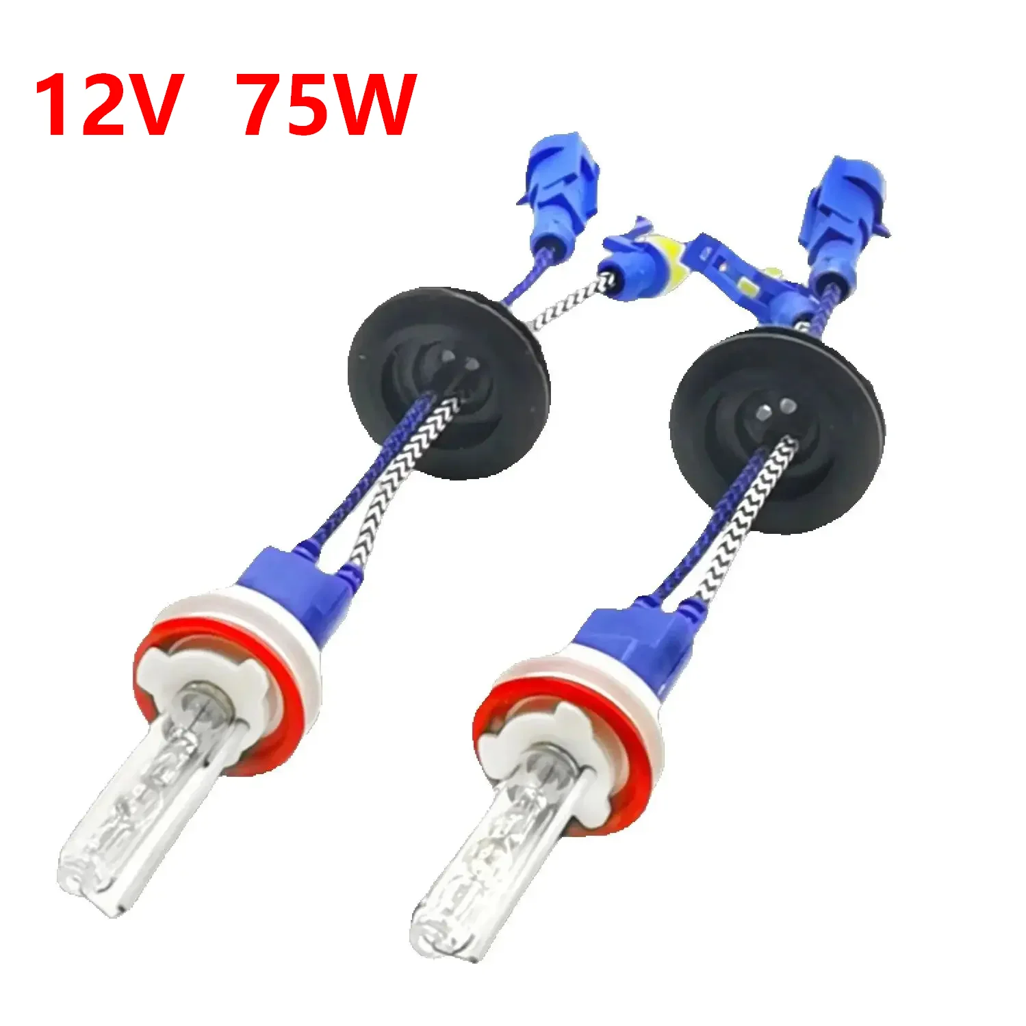 Ceramic 75W H1 H3 H7 H8 H9 H11 xenon globes 6200LM HB3 HB4 9005 9006 D2H premium bulbs 12V ac cars HID headlights
