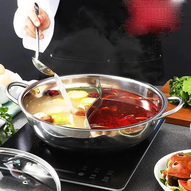 Twin Divided Dual Space Hot Pot – Monka Brand