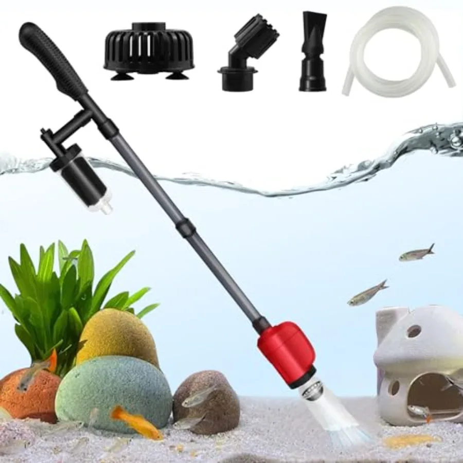 6 in 1 Electric Aquarium Gravel Cleaner Vacuum