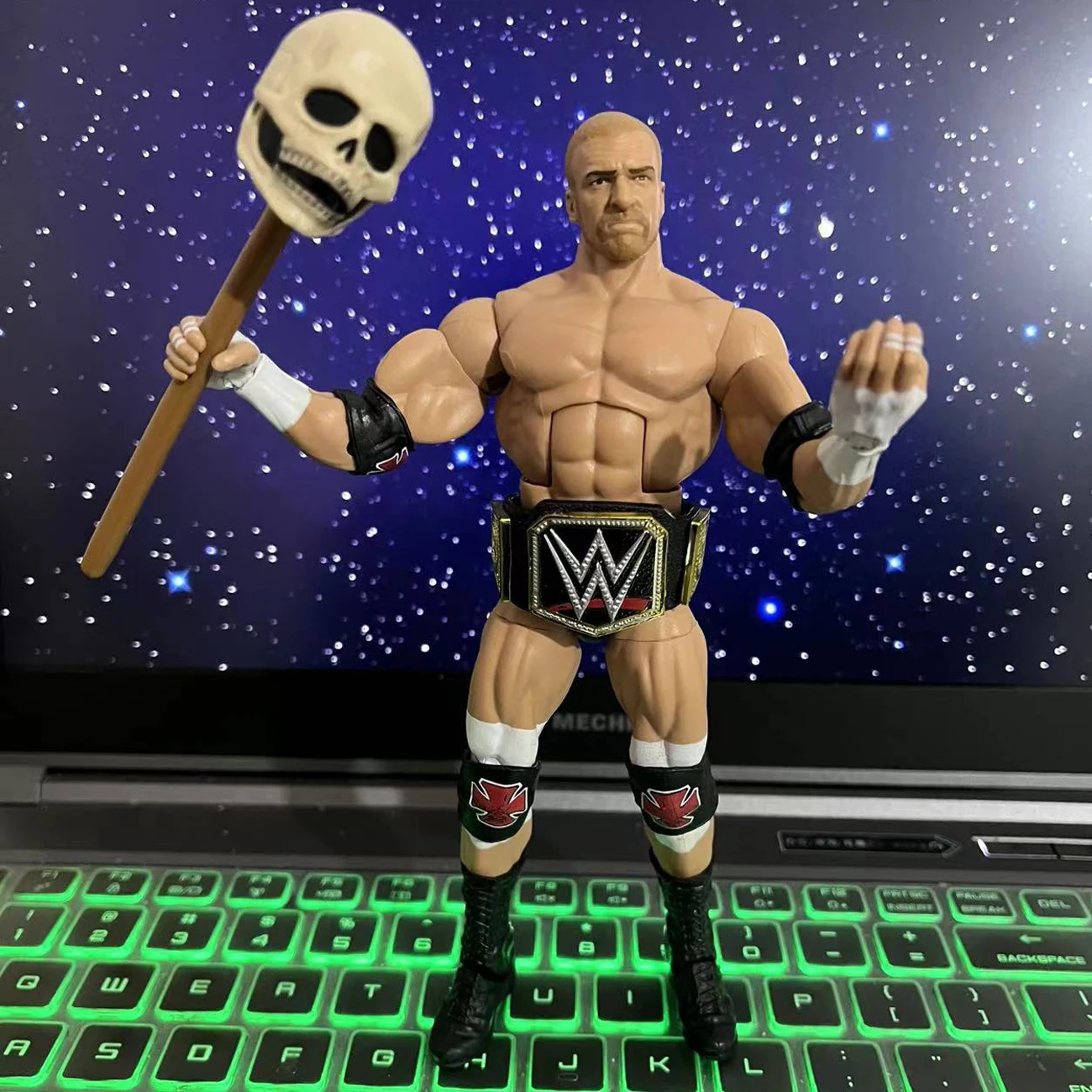 

HHH TRIPLE H WWE AEW WWE Action Figure Wrestling Figure Display Collection Festival Gift