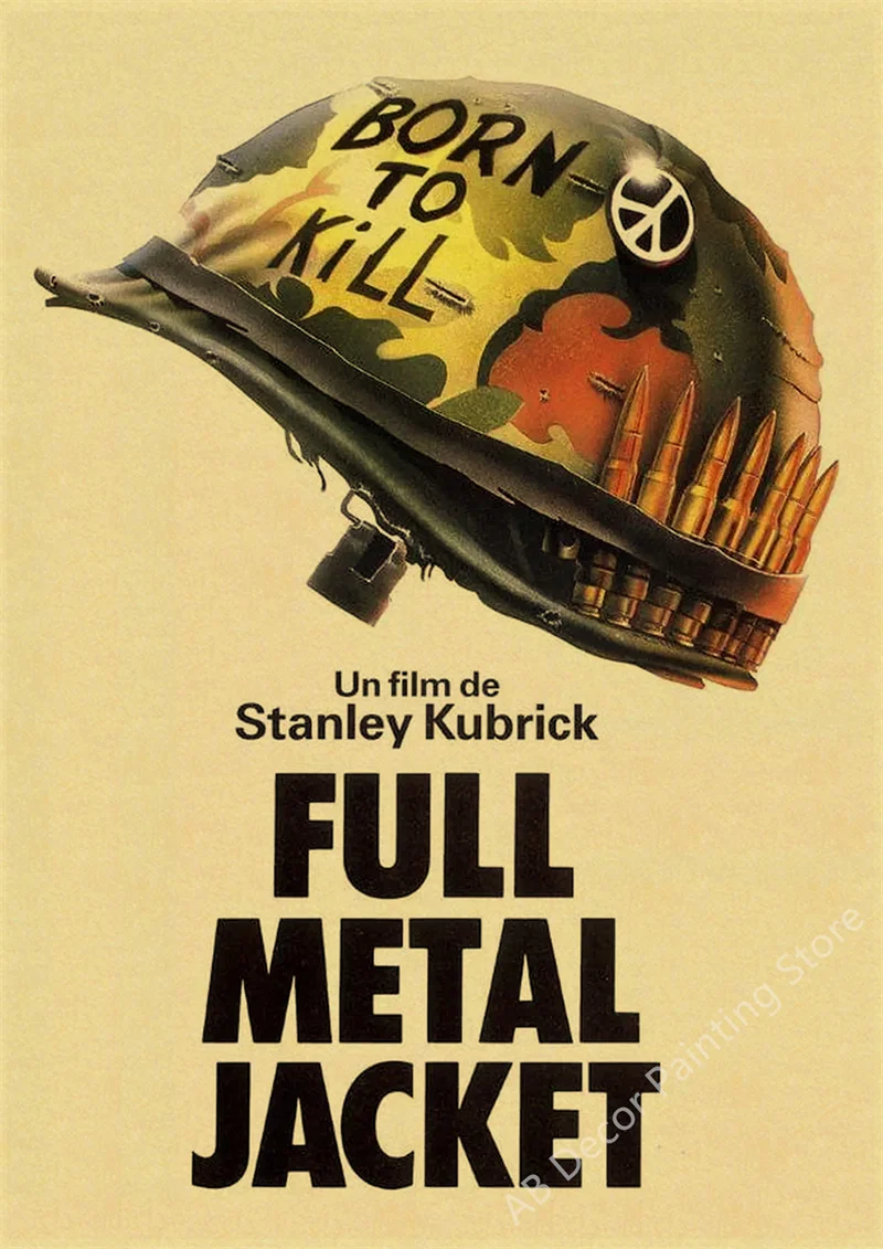 クラシック映画ポスター古いフィルムシリーズクラフト紙ポスター