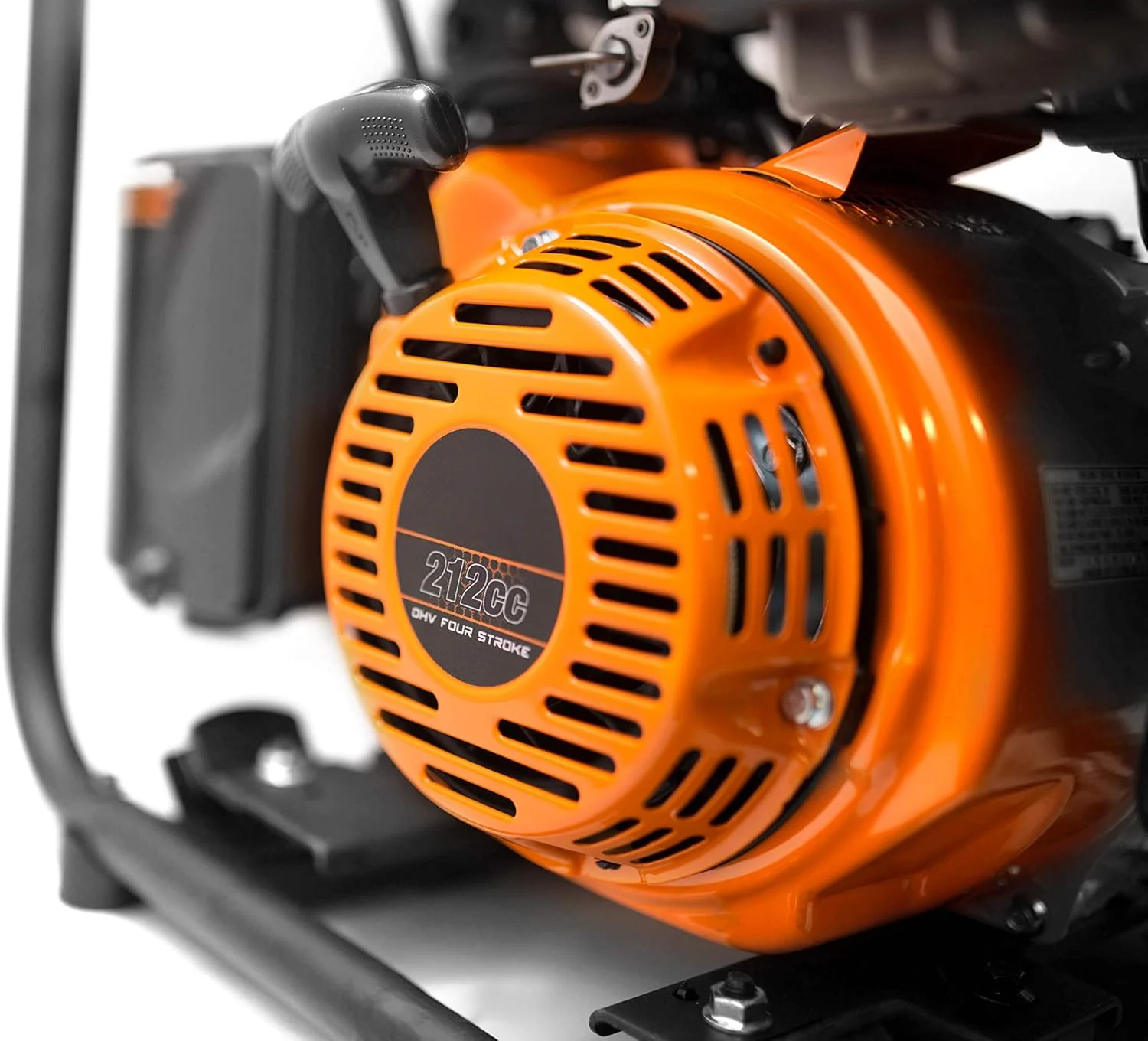 GN400i RV-Ready 4000-Watt Open Frame Inverter Generator, CARB Compliant, Black/orange