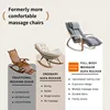 Massage Relaxation Rocking Massage Chair Angle Adjustable Living Room Recliner with Heating Vibration Home Office Furniture Gift 4