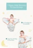 Insular 2 pcs/set Cocoon Newborns Infant Cotton Knit Baby Swaddles Wrap Blankets For 0-7 Months 5