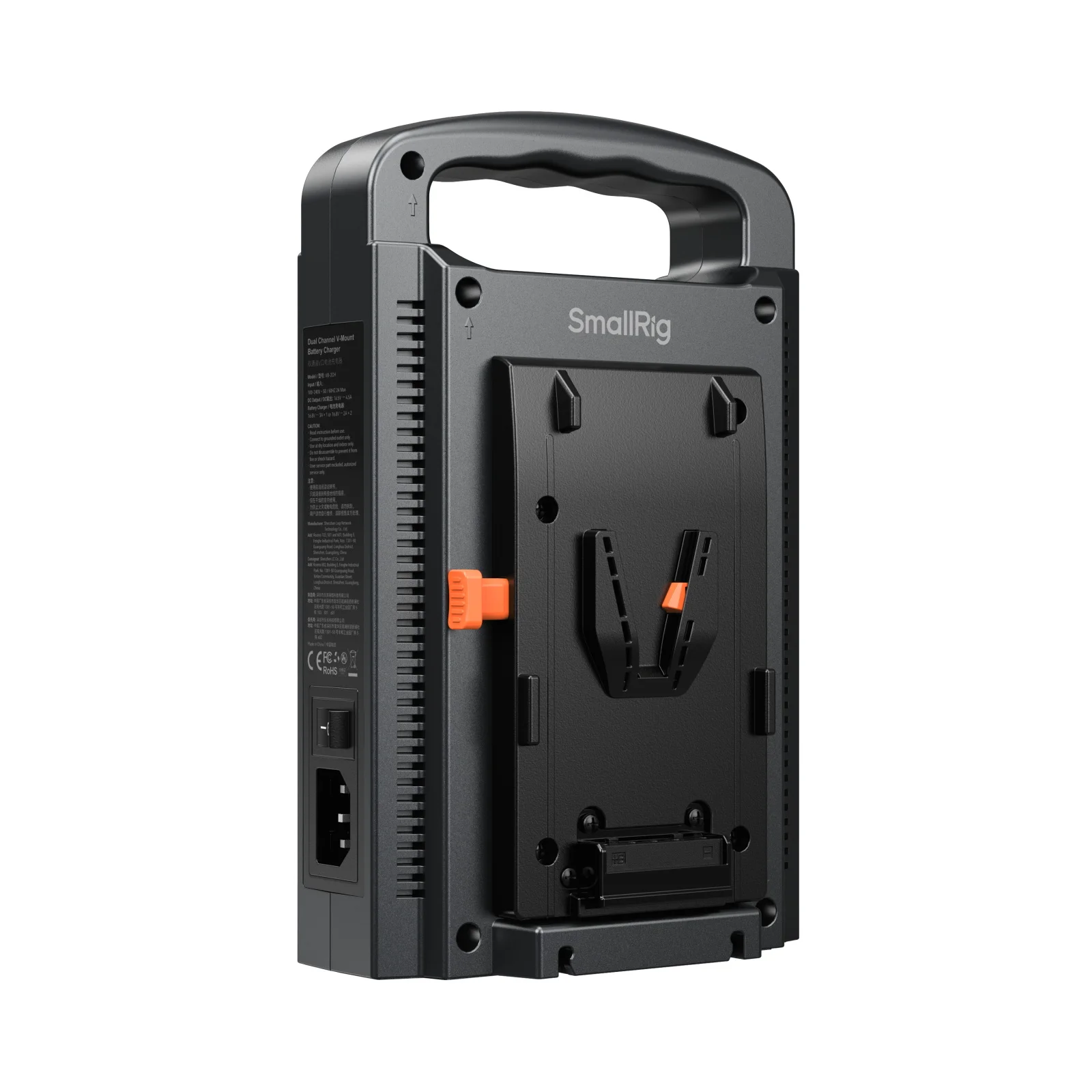 Dual Channel V-Mount Battery Charger (European Standard) Compatible With the Maj