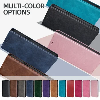For Samsung A17 Leather Flip Case Magnetic Business Wallet Case for Samsung Galaxy A17 5G Samsung A17 A 17 Book Cover Card Slots 1