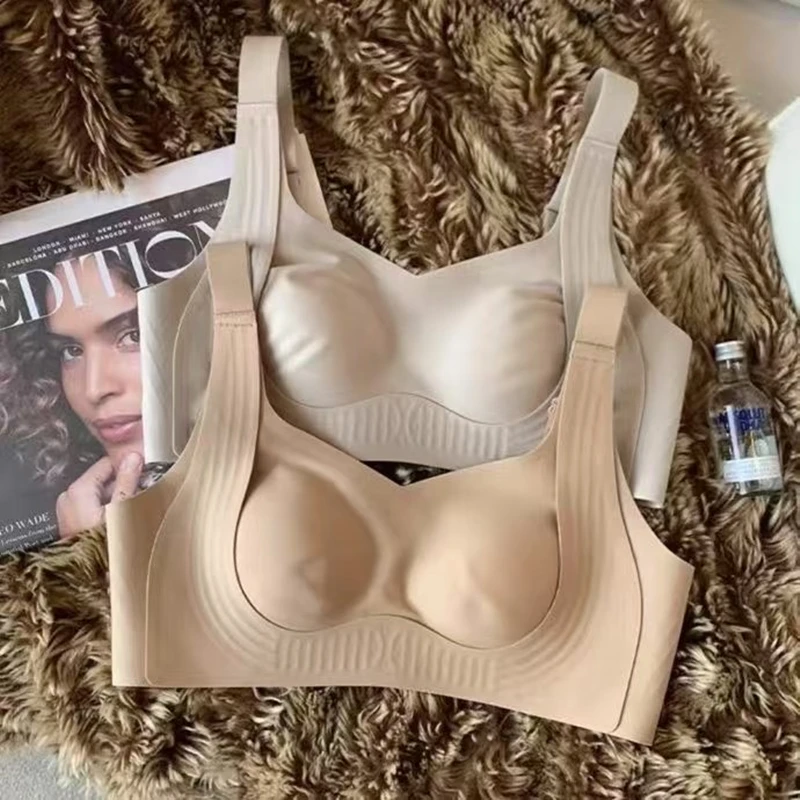 New Thin Lifting And Markless Underwear For Women With Large Breasts, Small And Slim Breasts, Beautiful Vest, Large Size Bra | Women Undergarments