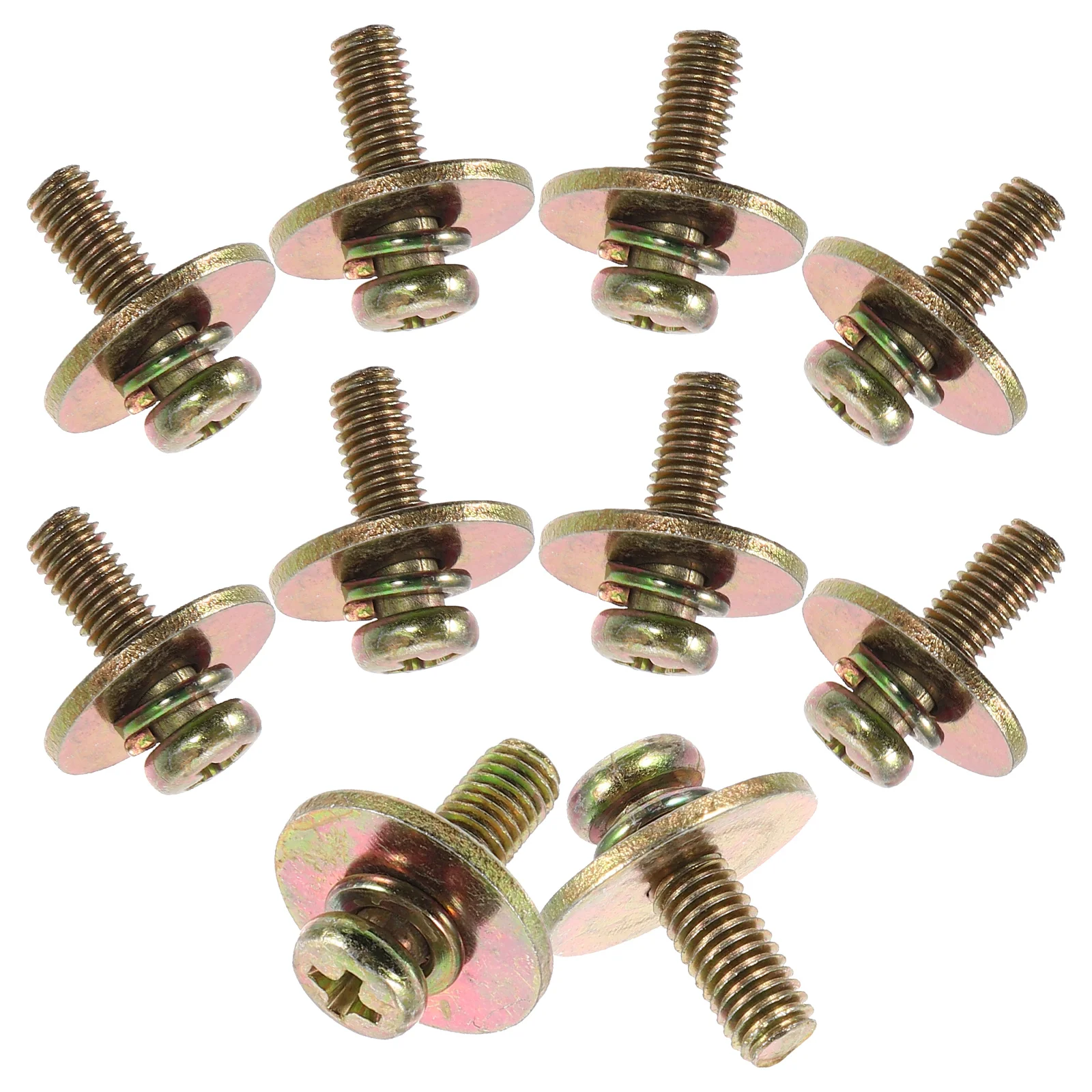 20 Pcs Drum Screws Lug Mounting Replacement Zinc Alloy Snare Musical Instrument Accessories