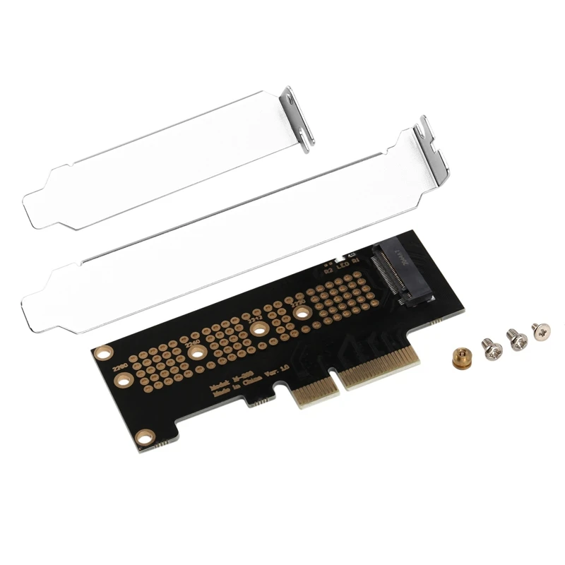Фото Плата расширения M2 к Pci-E 1X M.2, жесткий диск к SSD кардридеру для Nvme M2 Protocol для 2280 2260 2242 2230 №2