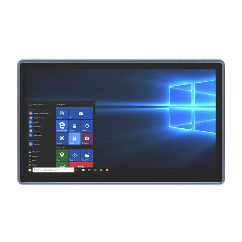 

Новейший 15,6 дюймовый windows водонепроницаемый панельный ПК intel Jasper Lake N5100, полноэкранный 10-точечный сенсорный, прочный промышленный планшет