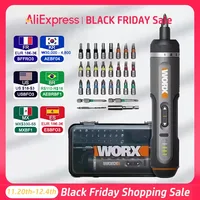 סט מברגים חשמליים מיני WORX WX242 עם מברג חשמלי אלחוטי חכם נטען עם 30 ביט סט כלי עבודה למקדחת כוח 1