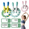 Beaded Jump Rope Plastic Segmented Jump Rope with Counter Soft Beaded Skipping Rope Adjustable Length for Kids Adults 1
