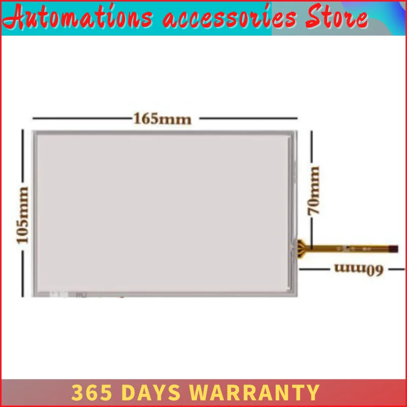 7 inch 4wire 165*105 AMT9545 91-09545-00B KDT-3776 Touch Screen Panel Glass Digitizer for AMT9545 91-09545-00A Touchpad touch screen panel