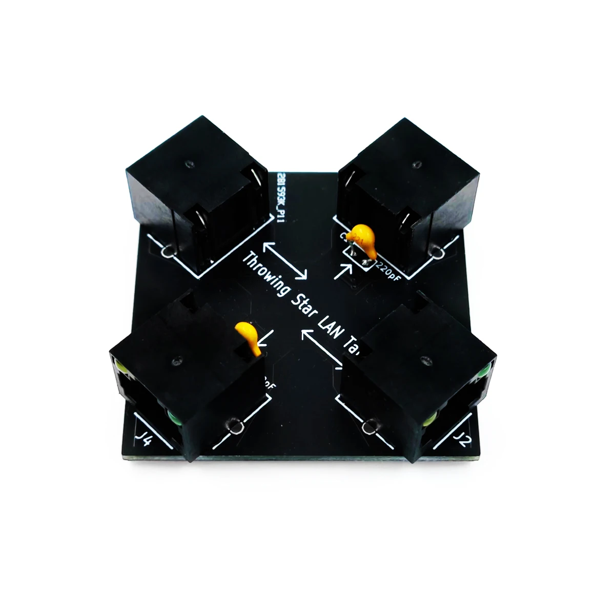 Сетевой модуль захвата пакетов LAN Tap, Реплика мониторинга Ethernet связи, разъем RJ45, Пассивный Ethernet Tap метательная звезда (art.: 3920bfde3df65) - 3920bfde3df65