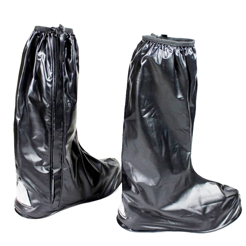 Motorcycle Shoes Covers Boots Cover Waterproof Rain Boots Black Reusable Men Women Bike shoes