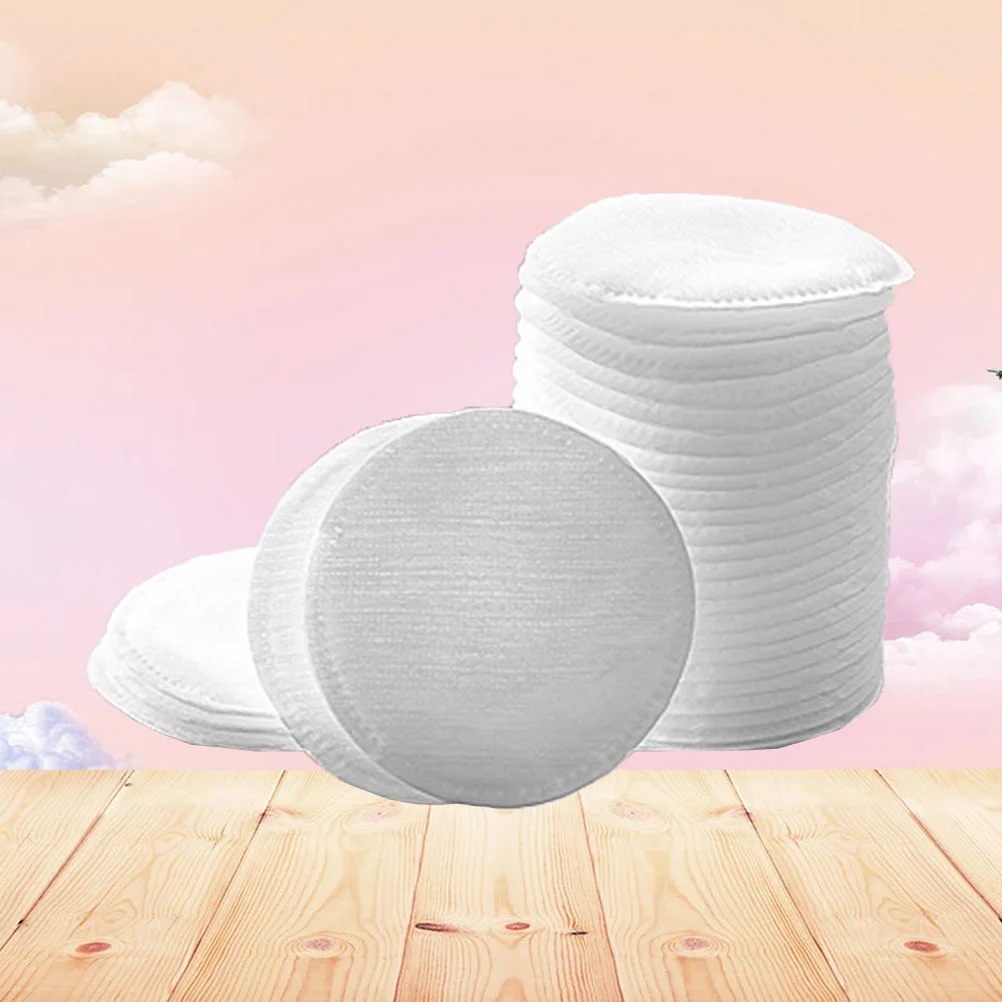 

80pcs Round Makeup Remover Pads Makeup Cotton Pads Cleansing Towel Wipes Face Facial Clean Skin Care Wash Pads
