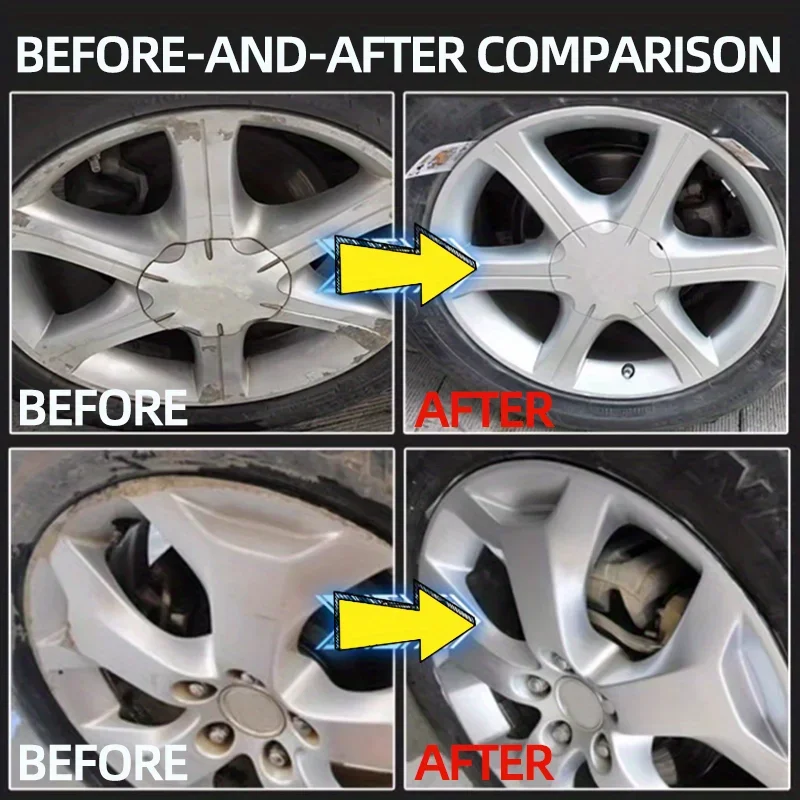 Advanced Hub Repair Kit-removes scratches, rust and discoloration, enhances shine and anti-aging maintenance coating
