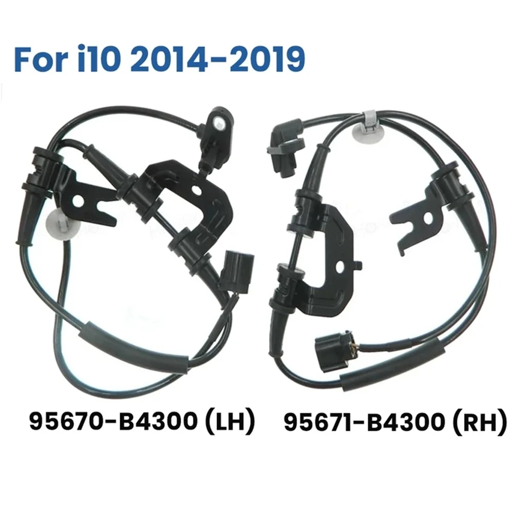 Front / Left & Right ABS Wheel Speed Sensor For Hyundai I10 2014-2019 95670-B4300 (LH) 95671-B4300 (RH)