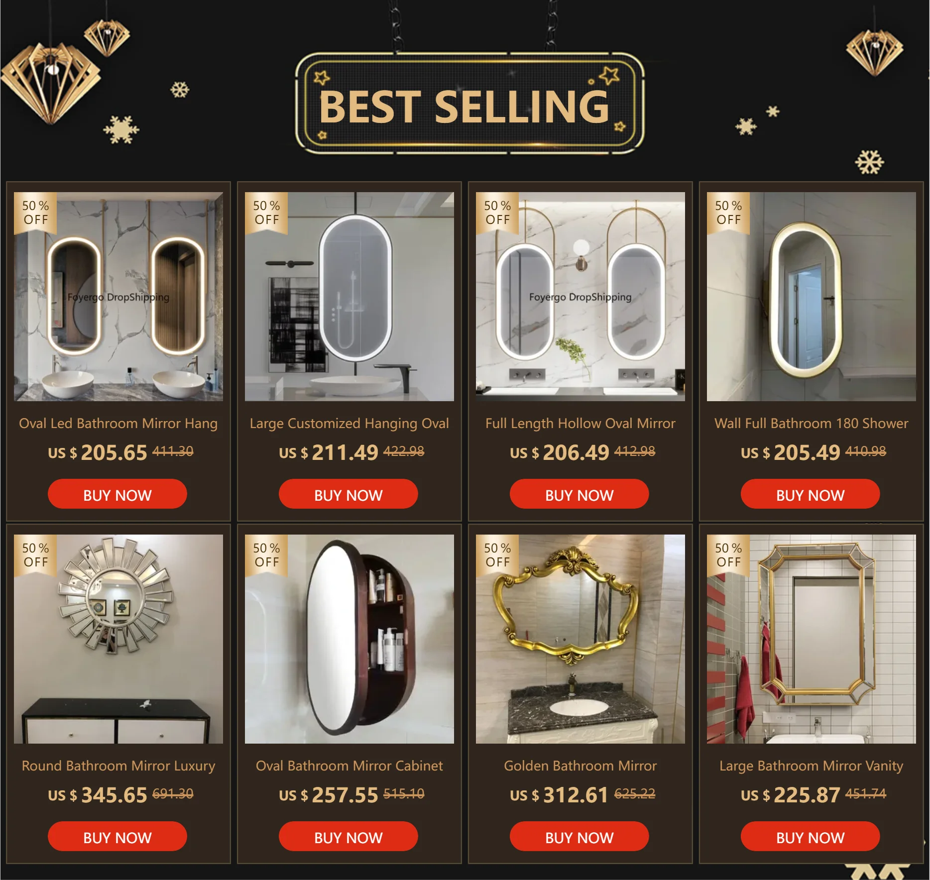 Description Picture 2 of itemIrregular Art Smart Bath Mirrors Led Light Haircut Bathroom Shower Mirror Wall Hanging Nordic Espejo 거울 전신거울 Vanity Accessories