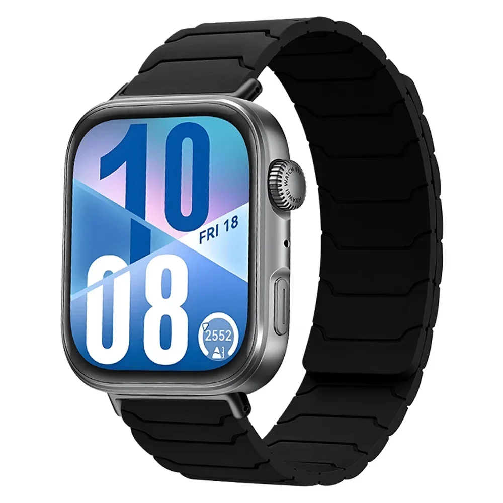 Sport Silicone Magnetic Replacement Strap