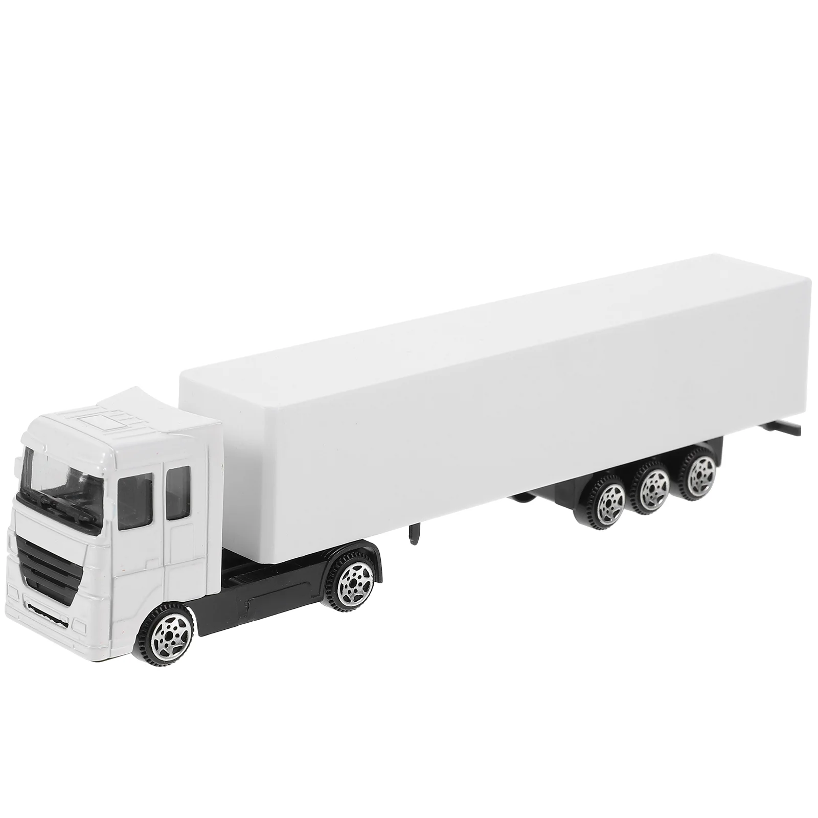 Transport Vehicle Model Truck Toy Toddler Toys Mini Container Child Trailer Car 6