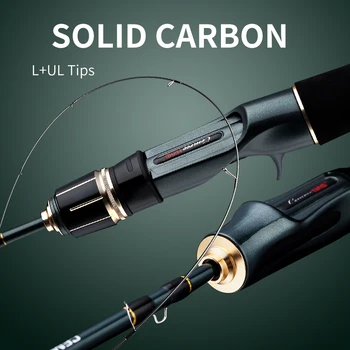 Trout Fishing L+UL Tips Spinning & Baitcasting Rod 1