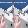 Metal 1080° Universal Rotation Faucet Sprayer Head 22/24mm Adaptor Washbasin Faucet Extender Aerator Bubbler Nozzle Kitchen Tap 3