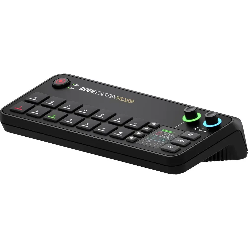 Rode Rodecaster Video Audio Mixer 4 X Hdmi & 2 X Usb-C Inputs All-In-One Production Console Switcher &middot;with Integrated